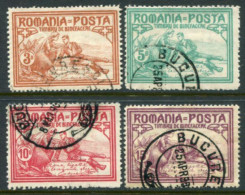 ROMANIA 1906 Welfare Issue III, Used.  Michel 169-72 - Oblitérés