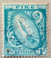 1940 Irland Mi.82 A, 1Sh /o - Gebruikt