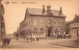 Belgique - Herstaal - Maison Communale - Attelage - Animé - - Légia -  J. Mat - Carte Postale Ancienne - Luik