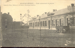 Cpa Houdeng-goegnies  école - La Louvière