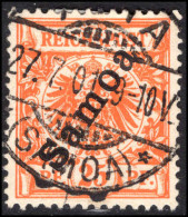 Samoa 1900 25pf Orange Fine Used. - Samoa