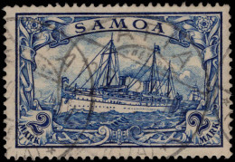 Samoa 1900-01 2mk Blue Fine Used. - Samoa