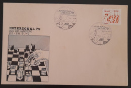 SL) 1979 BRAZIL CHESS INTERZONAL 79, WON, FDC - Otros & Sin Clasificación