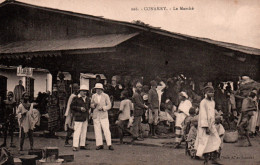 Guinée Française, Conakry: Le Marché - Photo A. De Schacht - Carte N° 209 Non Circulée - Frans Guinee