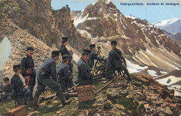 Armée Suisse Militaria Schweizer Armee Militär Gebirgsartillerie Artillerie De Montagne - Mon