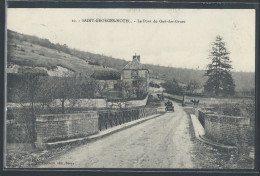 CPA 27 - Saint-Georges-Motel, Le Pont Du Gué-des-Grues - Saint-Georges-Motel