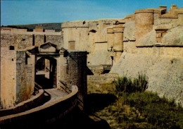 SALSES     ( PYRENEES ORIENTALES )     CHATEAU-FORT DE SALSES . DEFENSES DE L ' ENTREE - Salses