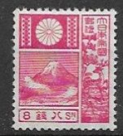 Japan Mh * 1922 45 Euros With Watermark - Unused Stamps