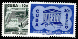 Cuba 1958 UNESCO Lightly Mounted Mint. - Ungebraucht