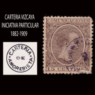 CARTERÍA.VIZCAYA.AMOREBIETA INICIATIVA PARTICULAR.Alfonso XIII.15c. - Usados