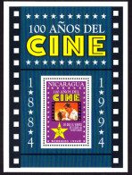 Nicaragua 1994 Centenary Of Motion Pictures Souvenir Sheet Unmounted Mint. - Nicaragua