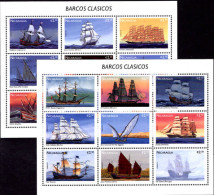 Nicaragua 1996 Ships Sheetlet Set Unmounted Mint. - Nicaragua