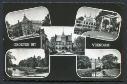 Groeten Uit Veendam , Wordt Ook Wel Parkstad Genoemd.-  Used  - 2 Scans For Condition.(Originalscan !!) - Veendam