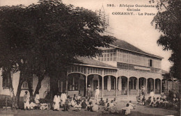 A.O.F. Guinée Française, Conakry: La Poste - Collection Fortier - Carte N° 394 De 1922 - Französisch-Guinea