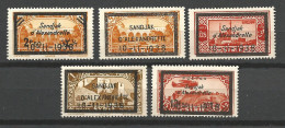 ALEXANDRETTE  Série Complète N° 13 à 17 NEUF** LUXE SANS CHARNIERE / Hingeless  / MNH - Unused Stamps