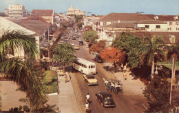 Nassau,Bahamas-Overview Of Main Street 1957 - Antique Postcard - Bahama's