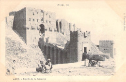 Syrie - Alep - Entrée De La Citadelle - C. Thevenet - Carte Postale Ancienne - Siria