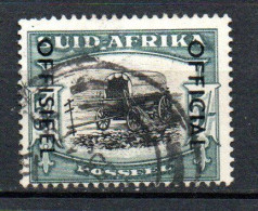 Col33 Colonie Britannique Afrique Du Sud Union 1954 Service N° 70A Oblitéré Cote : 12,00€ - Officials