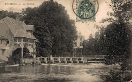 27 FOURGES LA MOULIN ET LA PASSERELLE - Fourges