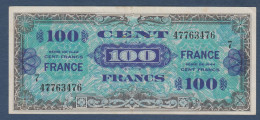 BILLET De  100 F  De 1944 - Série 7 - 1945 Verso Francia