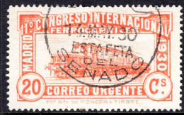 Spain 1930 Railway Congress Express Fine Used. - Usados