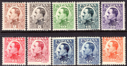 Spain 1930-31 Set Lightly Mounted Mint. - Nuevos