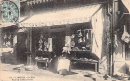 France - Limoges - Un étal Rue De La Boucherie - Tradition- Carte Postale Ancienne - Limoges