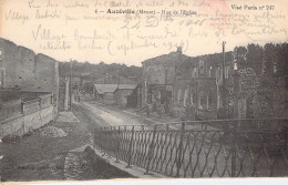 France - Auzéville - Rue De L'église - Arnould - Carte Postale Ancienne - Verdun