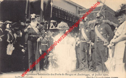 Inauguration Solonelle Des Ports De Bruges Et Zeebrugge 23 Juillet 1907 - Leopold II 2 Albert - Zeebrugge - Zeebrugge