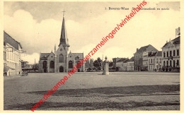 St. Martinuskerk En Markt - Beveren-Waas - Beveren-Waas