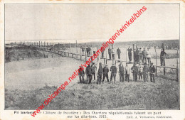 Kieldrecht - Fil Barbelé - Clôture De Frontière Des Ouvriers Réquisitionnés 1915 - Beveren-Waas - Beveren-Waas