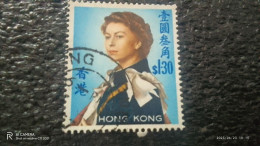 HONG KONG-1962-               1.30$         ELİZABETH II.   USED - Usados