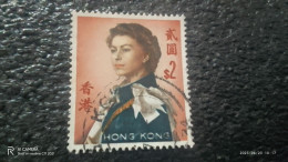 HONG KONG-1962-               2$         ELİZABETH II.   USED - Usados