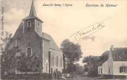 Belgique - Environs De Hannut - Lens St Rémy - L'église - Edit. Georges Bully  - Carte Postale Ancienne - Hannuit