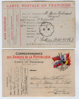 TB 4313 - Carte En Franchise Militaire - Soldat H.COTINAUD Au 338 ème Rgt D'Inf SP 86 & Mme COTINAUD à LE GRAND - MADIEU - Lettres & Documents