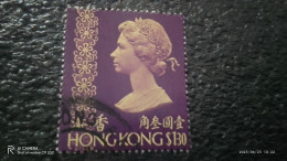 HONG KONG-1973-             1.30$         ELİZABETH II.   USED - Usados