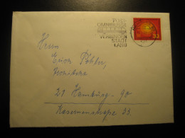 HAMBURG 1969 Post Omnibusse Bus Cancel Cover GERMANY Auto Coach Van Truck Autobus Autocar - Bus