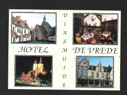 Diksmuide Hotel Restaurant De Vrede Foto Prentkaart Photo Carte Htje - Diksmuide