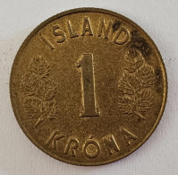 ICELAND- 1 KRÓNA 1970. - Iceland