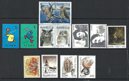 Année 1996 Compléte Finlande Aland En Neuf ** N 107/119 - Full Years