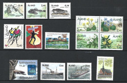 Année 1997 Compléte  Finlande Aland En Neuf ** N 120/133 - Años Completos