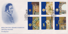 FDC  "Royal Doulton Ceramics Exhibition"        1993 - FDC