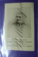 Gedenkprent LOUIS DE SONIS Generaal  1825 Guadeloupe 1887 Paris Loigny. Zaligverklaring "Miles Christi" - Lidmaatschapskaarten