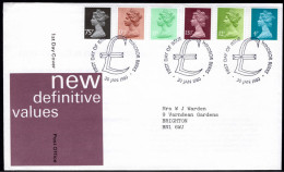 X996 943 945 951 953 1023 First Day Cover. - 1971-1980 Decimal Issues