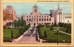 California Los Angeles The Public Library 1946 Curteich - Los Angeles