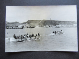 Foto AK 1939 Helgoland / Kleine Boote / Ausbooten Verlag Die Foto Ecke Dreher U. Wyrwich Nordseebad Norderney - Helgoland