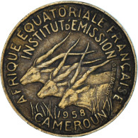 Monnaie, Cameroun, 5 Francs, 1958 - Kameroen