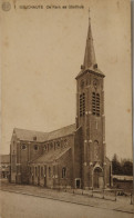 Boekhoute - Bouchaute // De Kerk En Stadhuis? 19?? Uitg. Albert - Vlekken - Other & Unclassified