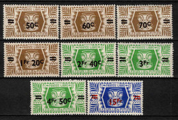 Wallis Et Futuna  - 1945  - Série De Londres  Surch -  N° 148 à 155 - Neufs ** - MNH - Ungebraucht