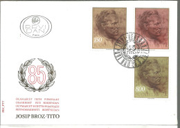 FDC  1977   BROZ TITO - FDC